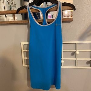 Nike Blue Ladies Dri-Fit Racer Back Workout Tank
